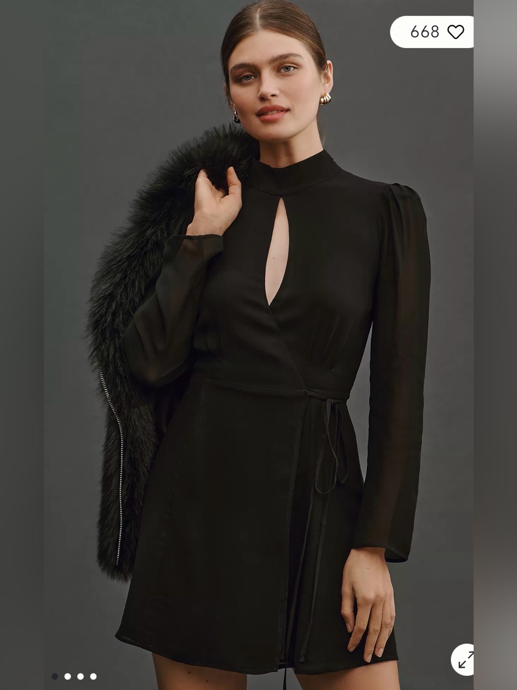 Reformation Ottessa Mini Dress Nwt